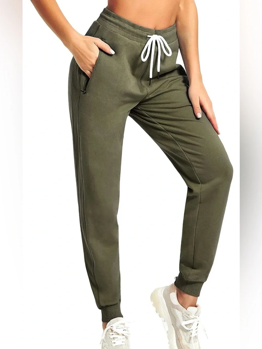 Drawstring Jogger Pants - Picture 1 of 9